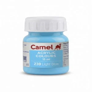 Camel Acrylic Colours 15 ml - 239 Light Blue
