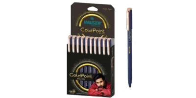 Gold Point Ball Pen Blue Detail