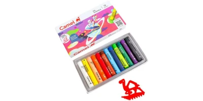 Oil Pastel Free Scraping Tool (12 Colour)