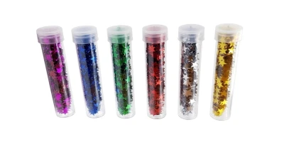 Star Shaped Glitter Sparkle (Set of 6 Colours)