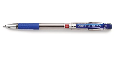 Techno Tip Ball Pen Blue Detail