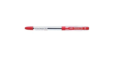 Techno Tip Ball Pen Red Detail