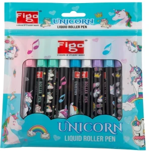 Unicorn Liquid Roller Pen Black Detail