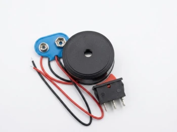 Buzzer, Snap Connector with Switch Detail