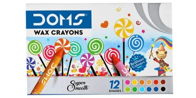 Wax Crayons 12 Shades Detail