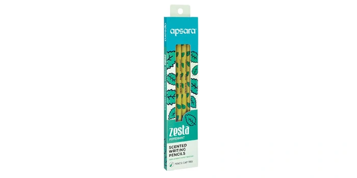 Zesta Peppermint Scented Writing Pencils (Smells Sweet While Writing)