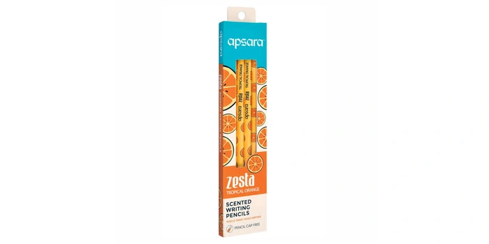 Zesta Tropical Orange Scented Writing Pencils (Smells Sweet While Writing)